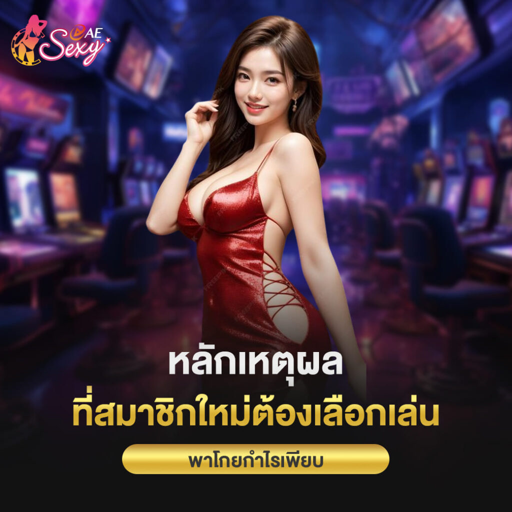 sexy gaming หลักเหตุผล ที่สมาชิกใหม่ต้องเลือกเล่น พาโกยกำไรเพียบ